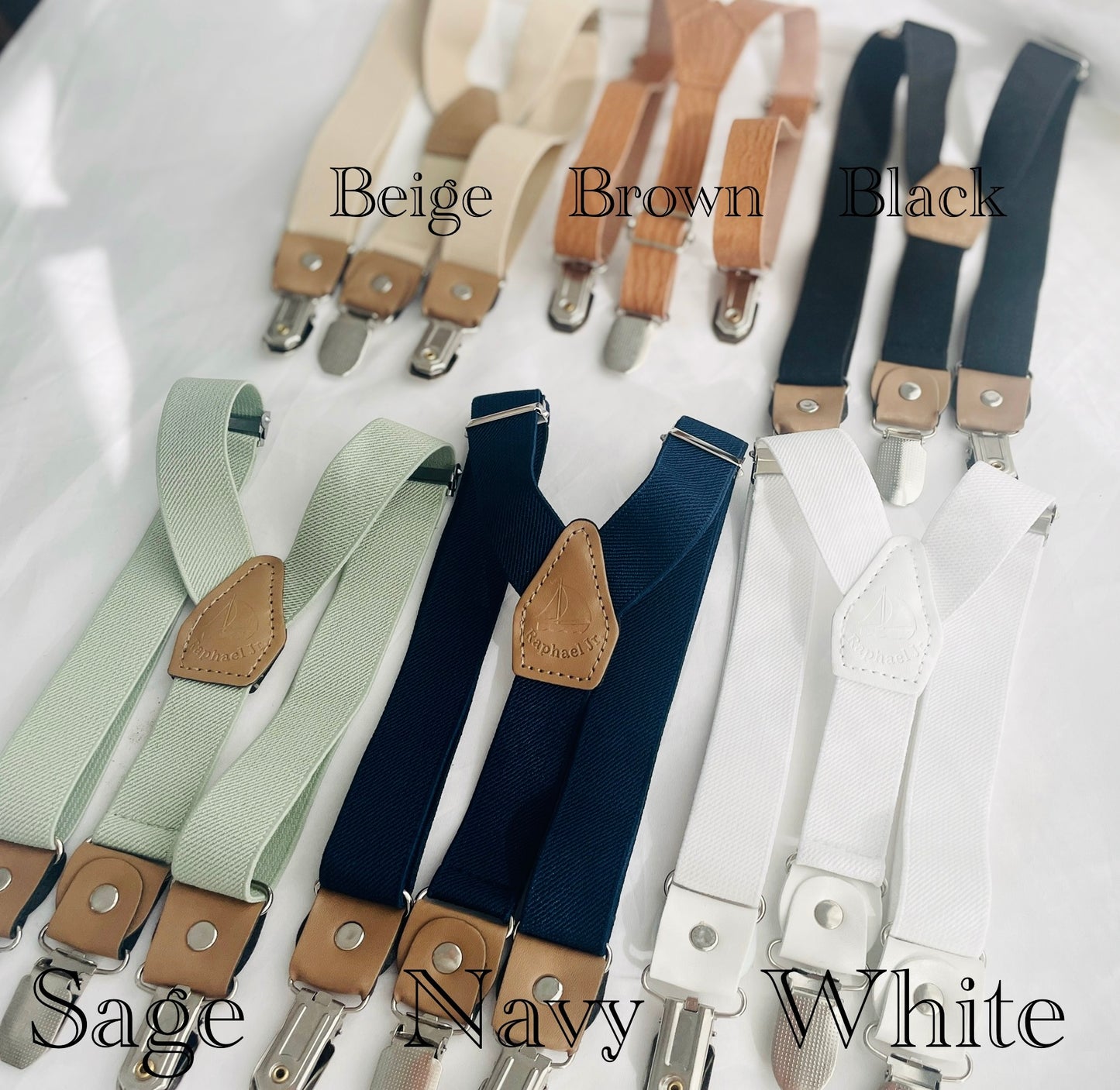 Beige linen suit with optional jacket, cap and shoes.