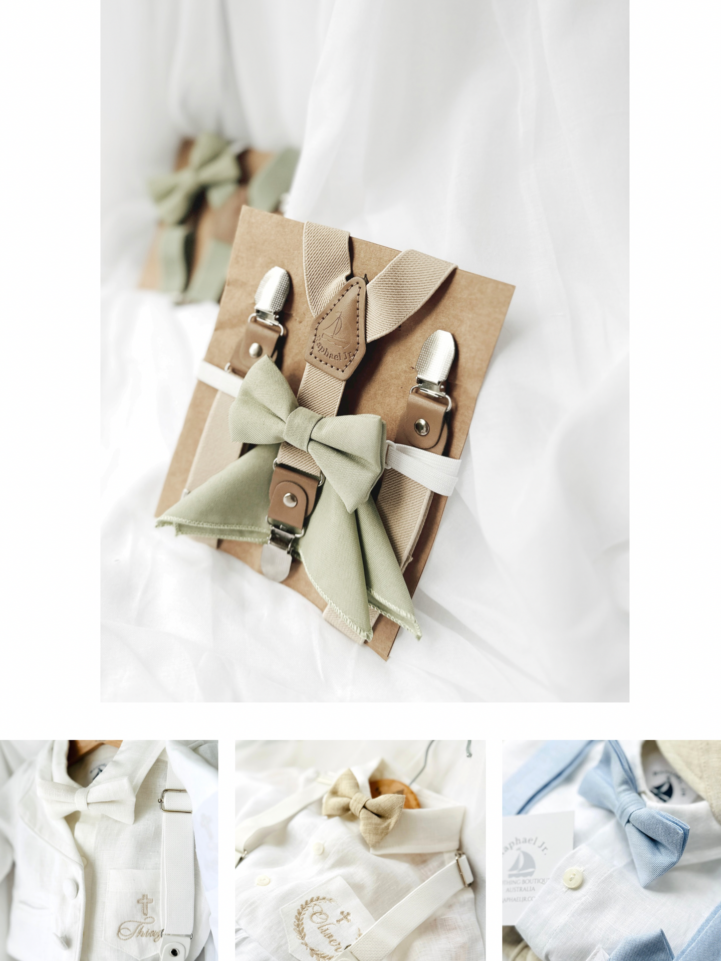 Boys Beige natural linen Blazer jacket coat
