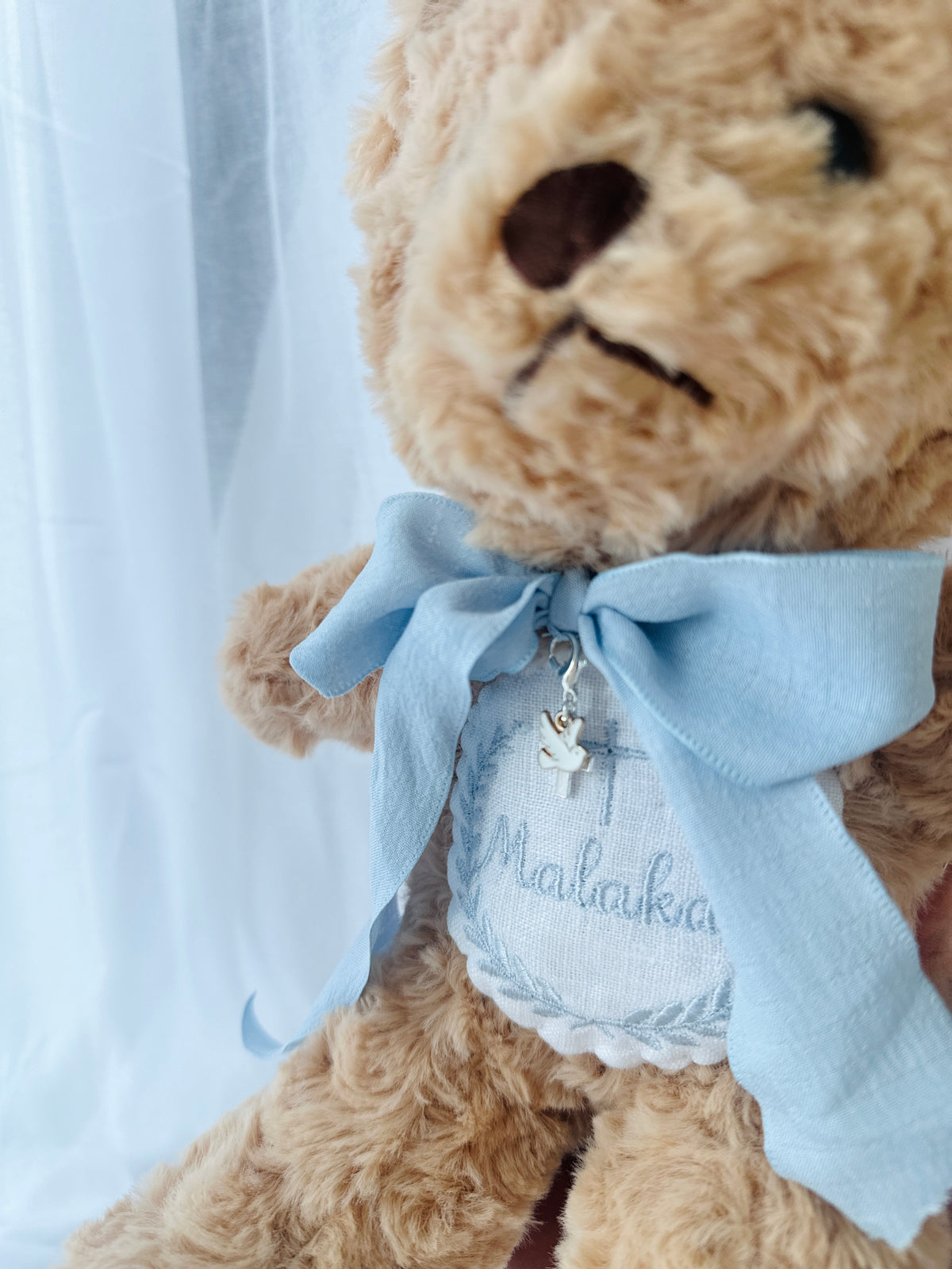Baptism or Birthday Personalised Teddy Bear