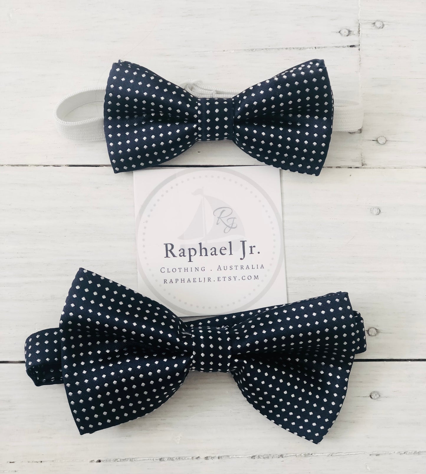 Childrens and Adults matching bow ties and suspenders sets