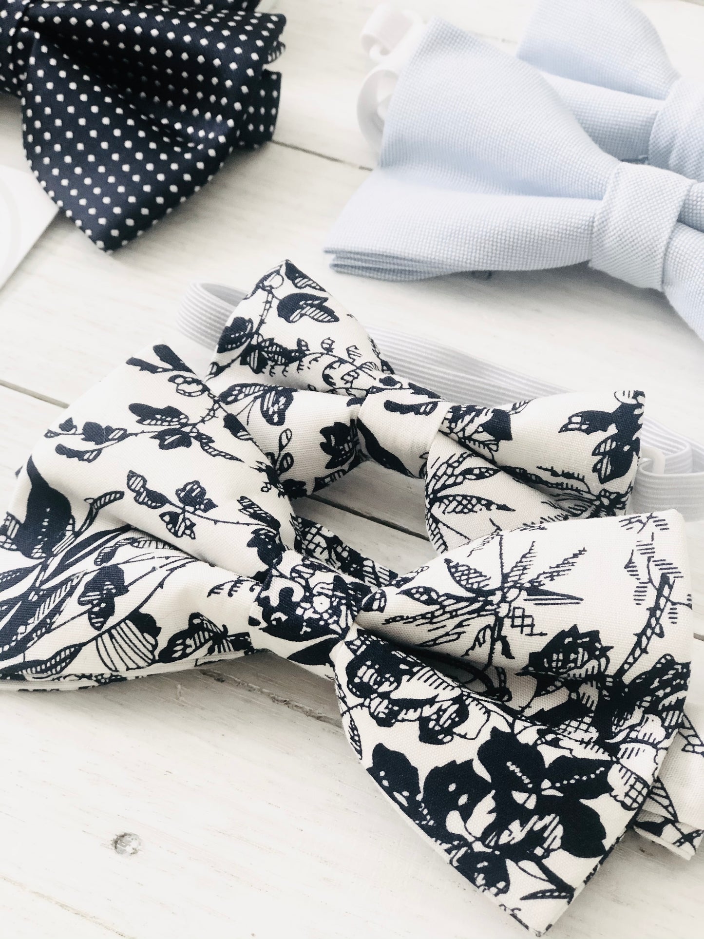 Childrens and Adults matching bow ties and suspenders sets
