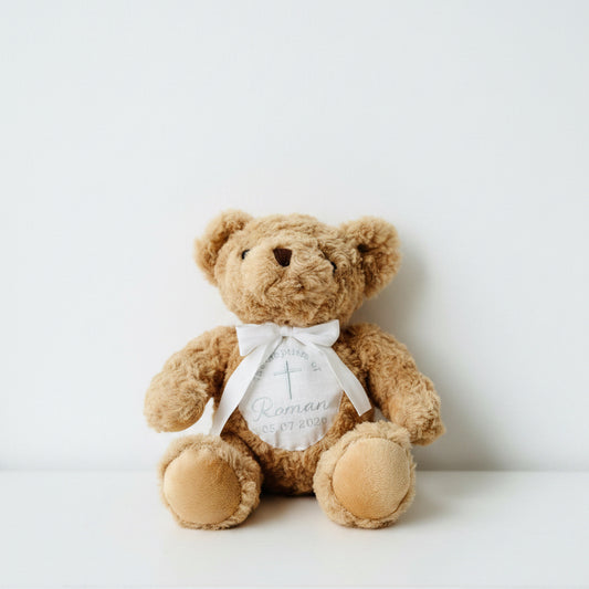 Baptism or Birthday Personalised Teddy Bear
