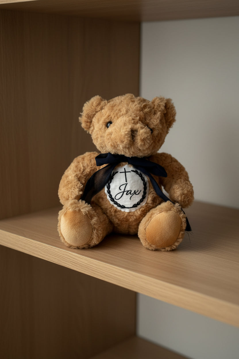 Baptism or Birthday Personalised Teddy Bear