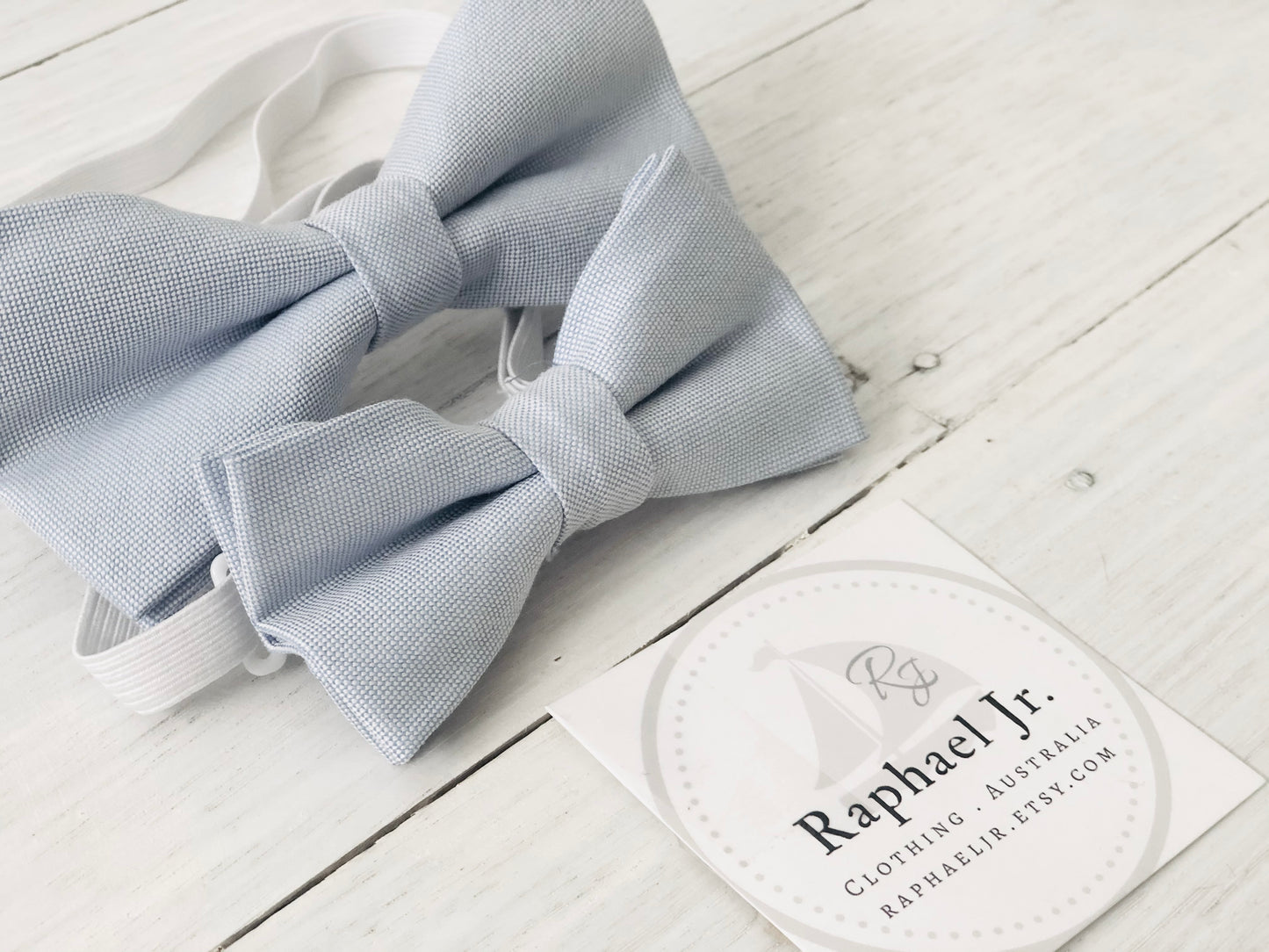 Childrens and Adults matching bow ties and suspenders sets