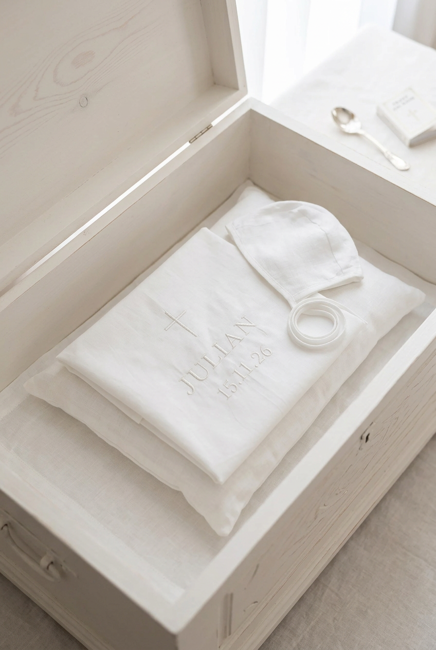 Baptism Towels, sheets, bibs and socks