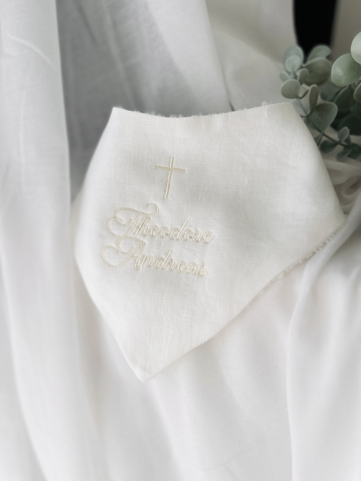 Baptism and Christening bath towels and sheets