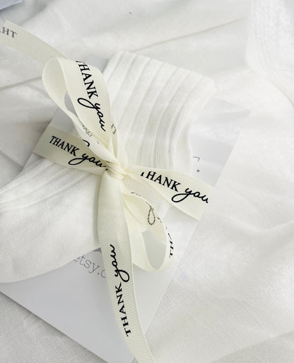 Baby and toddlers white christening socks