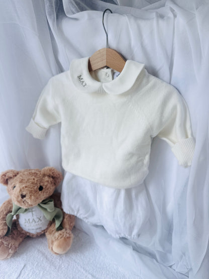 Long Sleeve round collar Cotton Onesie Bodysuit
