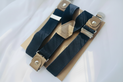 Navy blue pure linen vest waistcoat