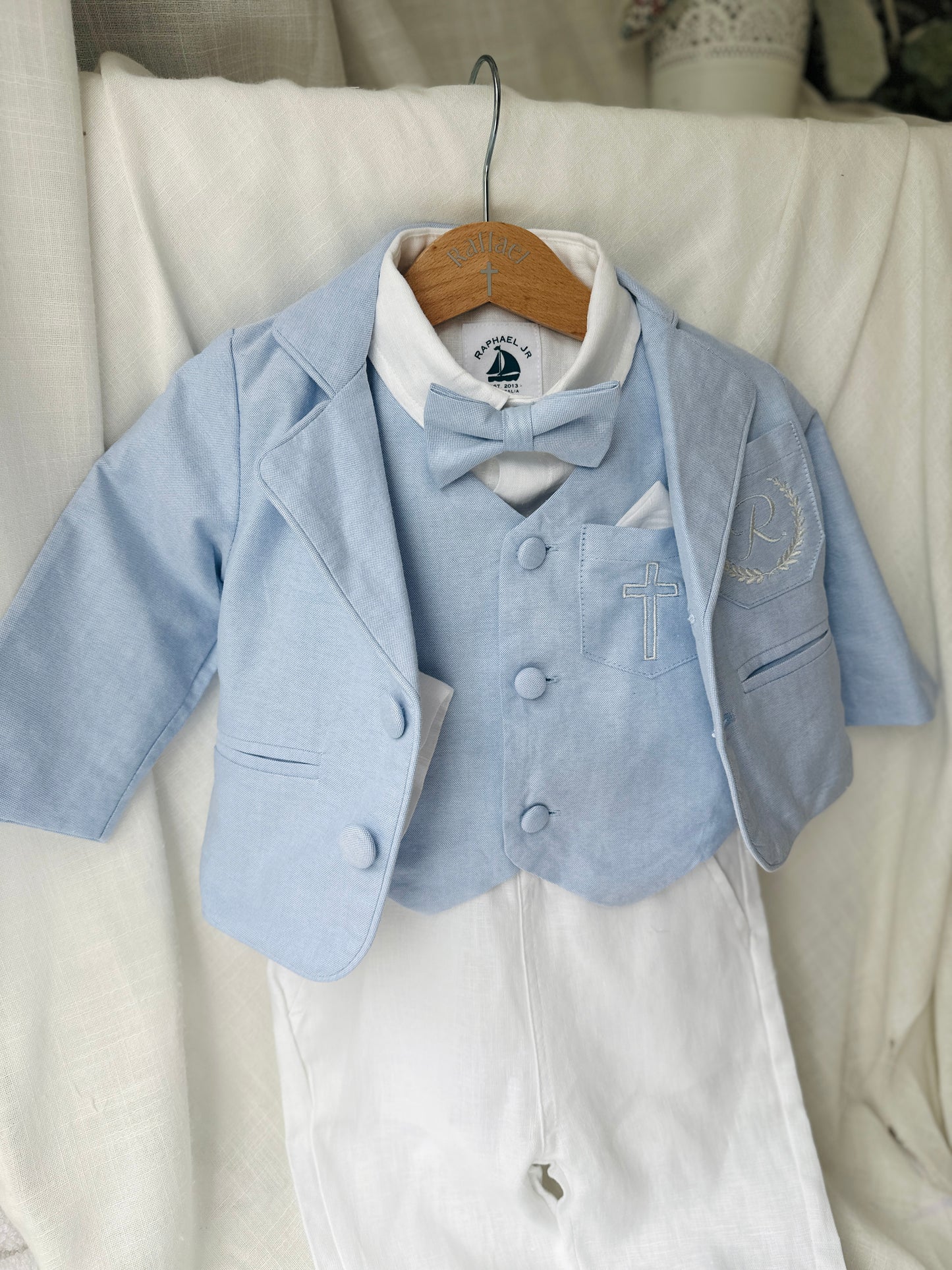 Baby and Toddler Boys Pale Blue vest