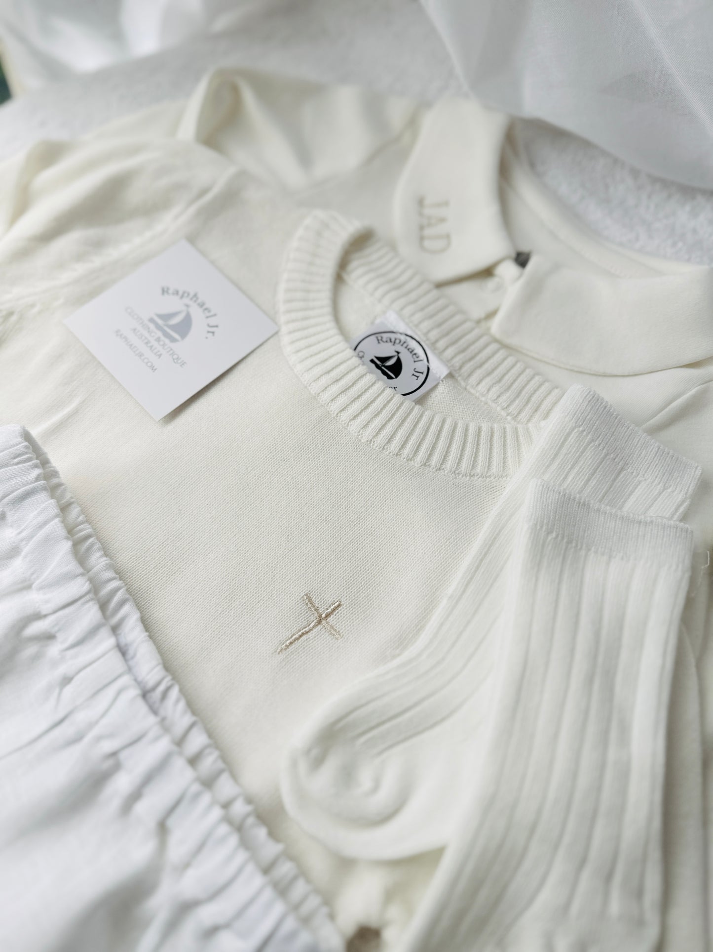 Long Sleeve Collared Cotton Onesie Bodysuit