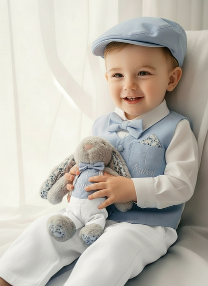 Baby and Toddler Boys pale blue pants