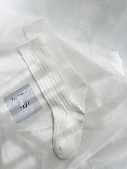 Baby and toddlers white christening socks