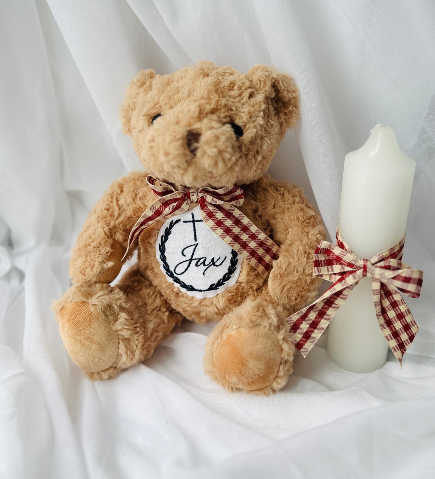 Baptism or Birthday Personalised Teddy Bear