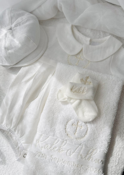 Baptism and Christening bath towels and sheets