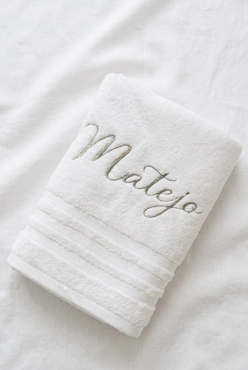 Baptism and Christening bath towels and sheets