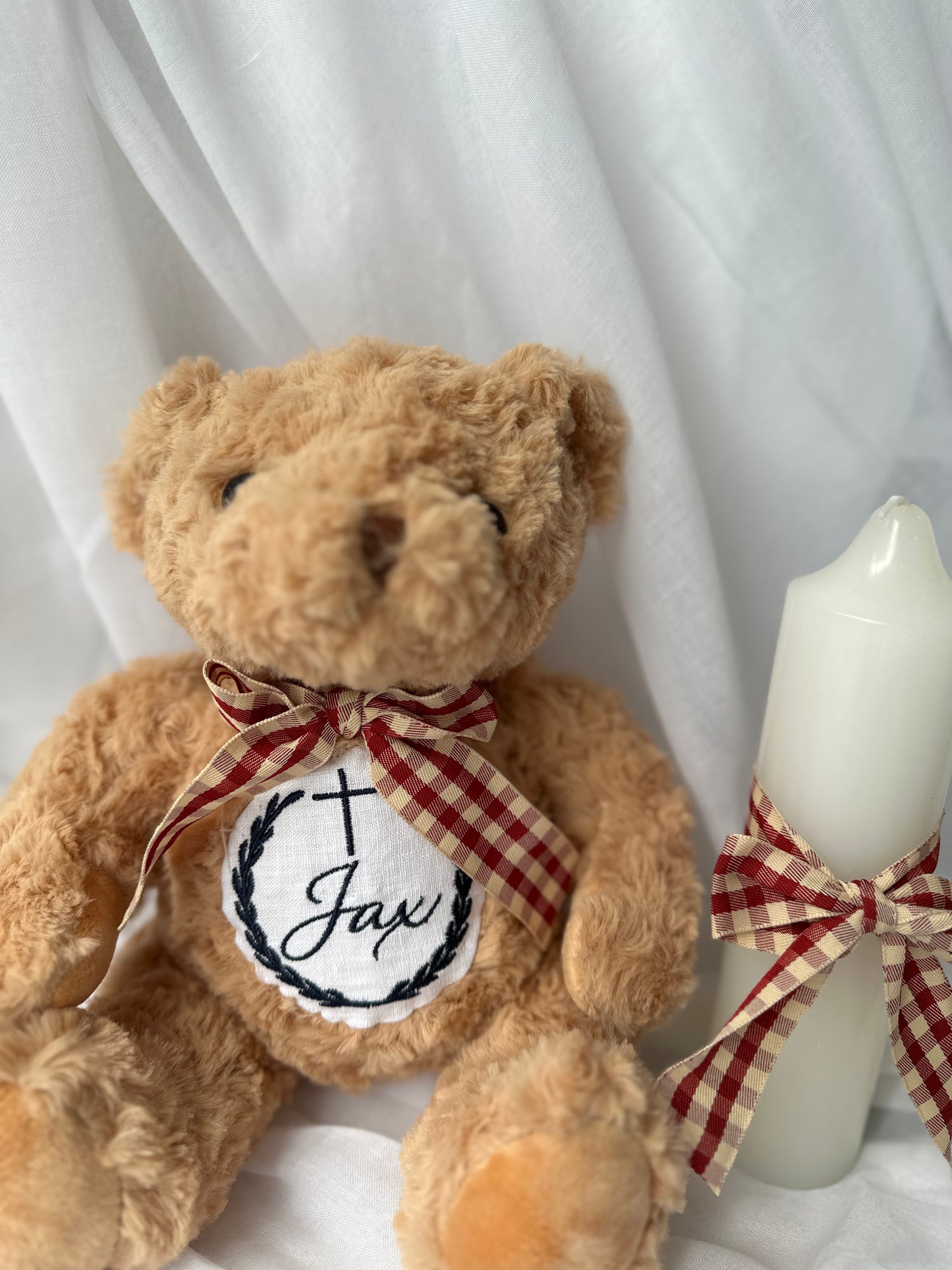 Baptism or Birthday Personalised Teddy Bear