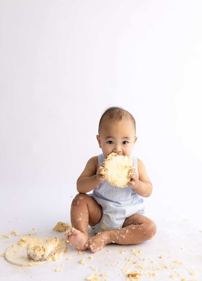 Boys White Linen First Birthday overalls romper one silly goose onederful world oneder the sea teddy car balloons and more