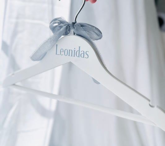 Personalised Baptism Coat Hanger