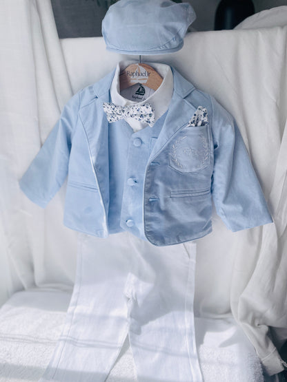 Baby and Toddler Boys Pale Blue vest