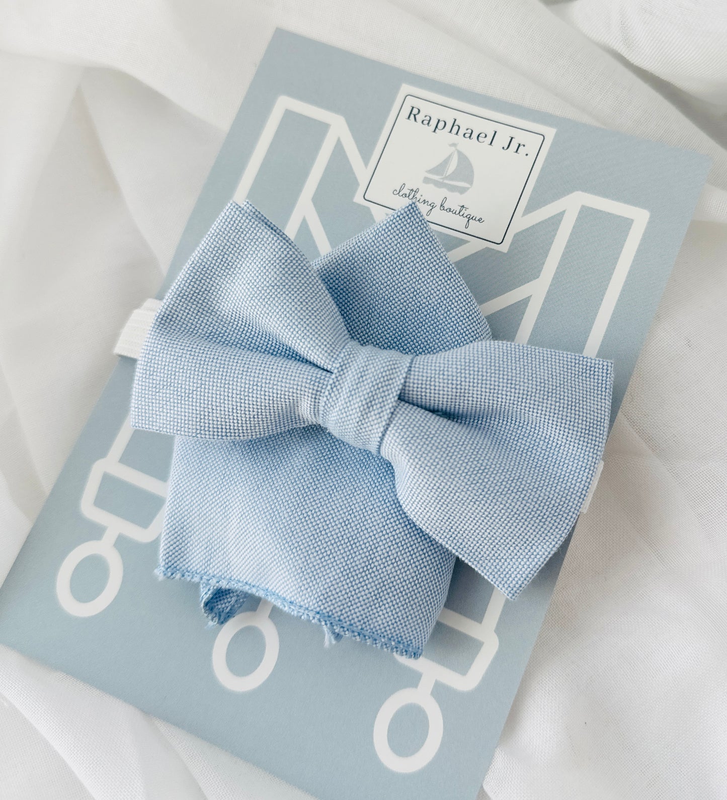 Baby and toddler bow ties and suspenders set
