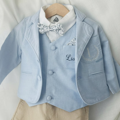 Baby and Toddler Boys Pale Blue vest
