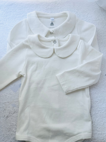 Long Sleeve round collar Cotton Onesie Bodysuit