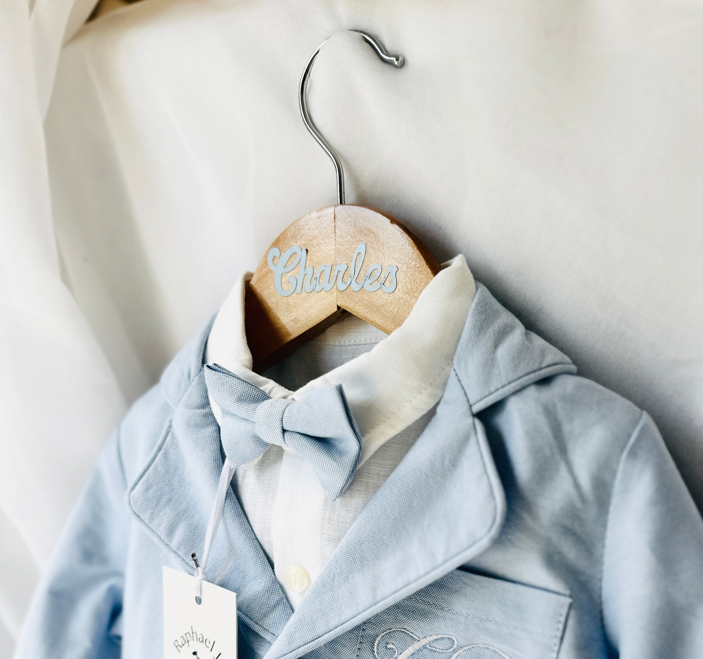 Personalised Baptism Coat Hanger