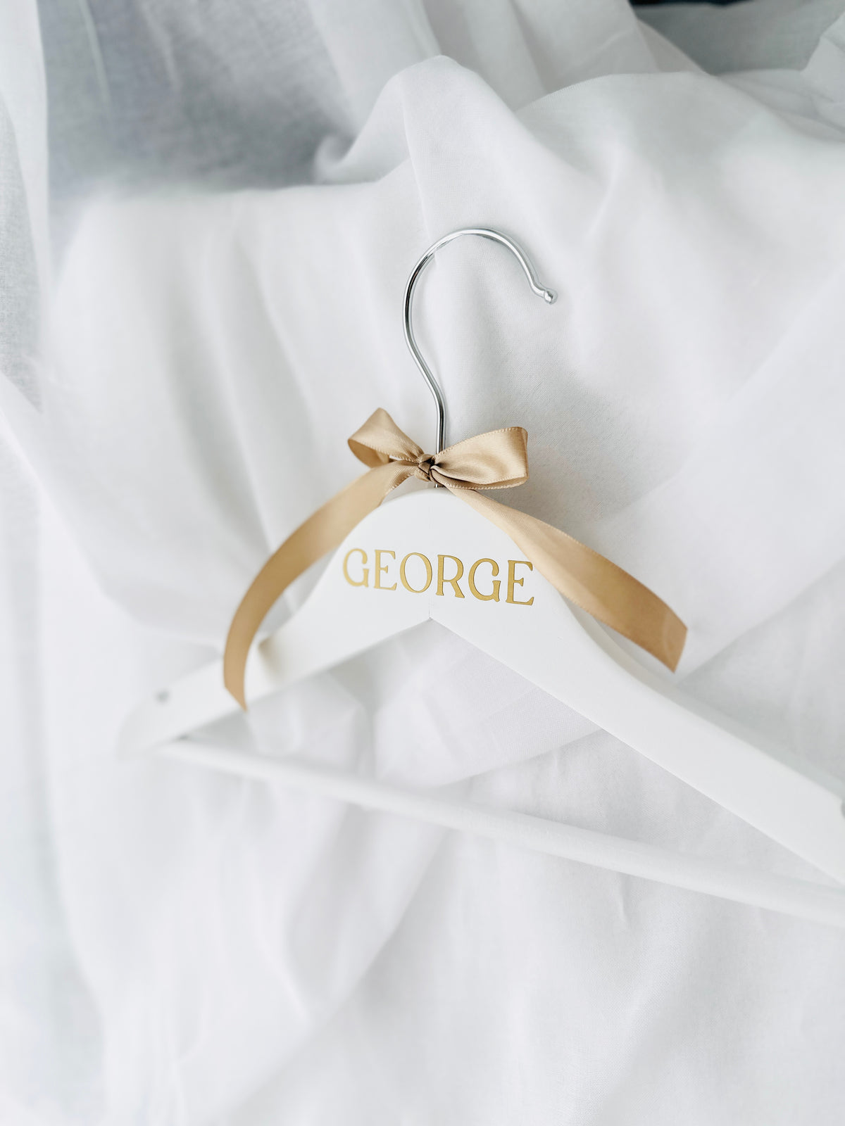 Personalised Baptism Coat Hanger