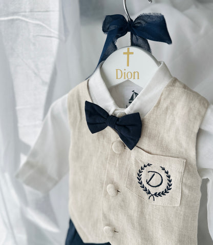 Personalised Baptism Coat Hanger