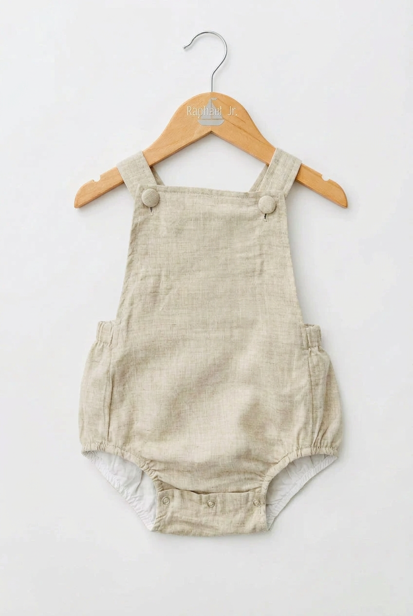 White beige or blue Pooh bear romper
