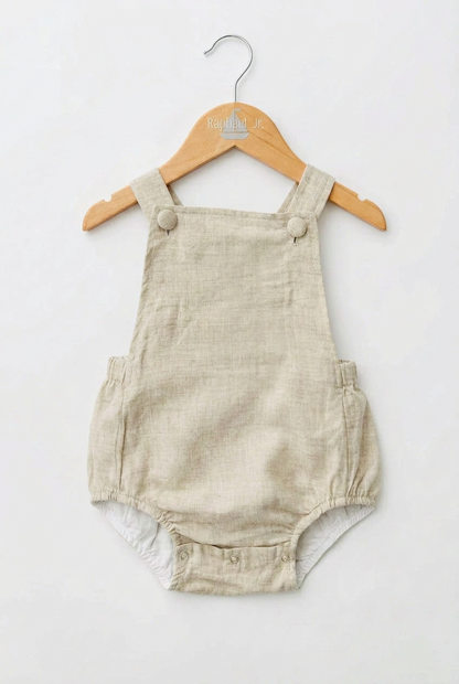 White beige or blue Pooh bear romper