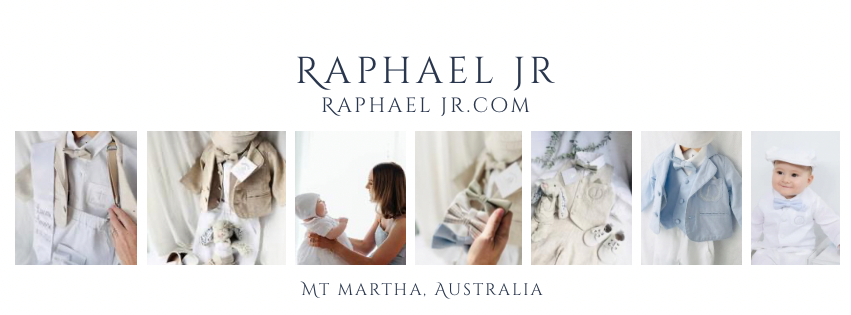 White linen summer Baptism set with shirt shorts suspenders bow tie and optional jacket