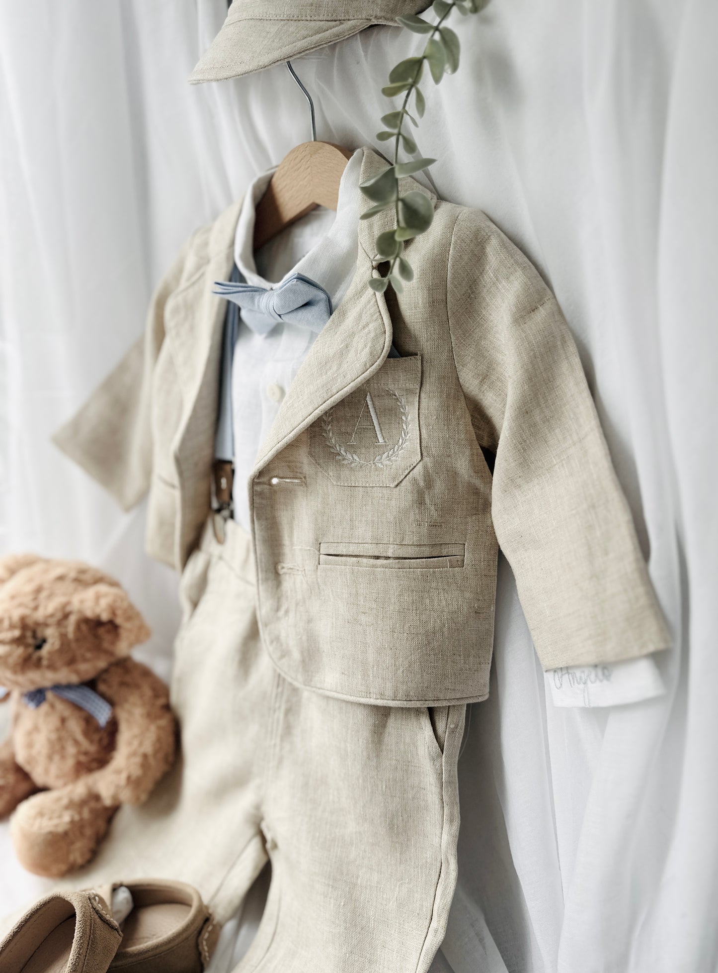 Baptism or Birthday Personalised Teddy Bear