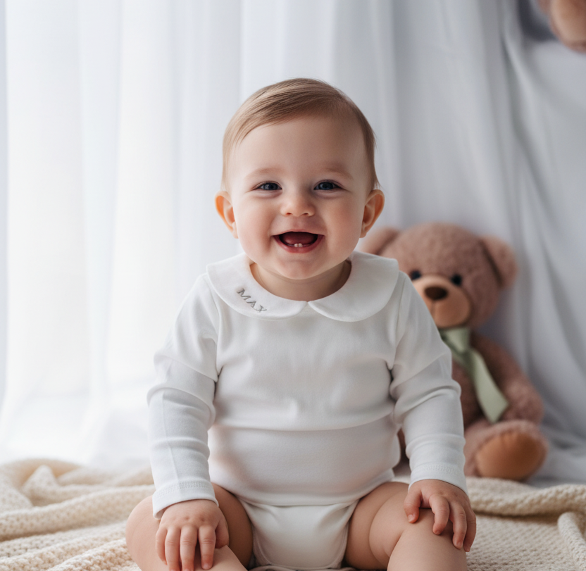 Long Sleeve round collar Cotton Onesie Bodysuit