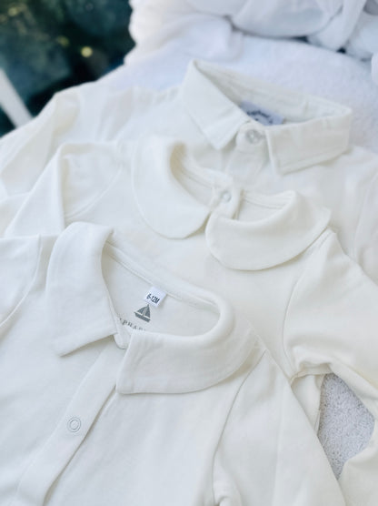 Long Sleeve round collar Cotton Onesie Bodysuit