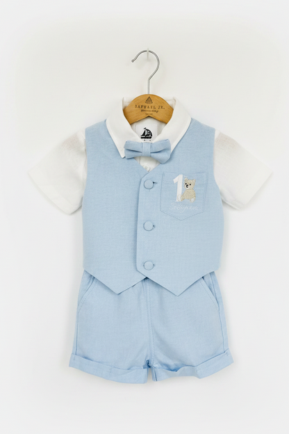 Baby and Toddler Boys Pale Blue vest