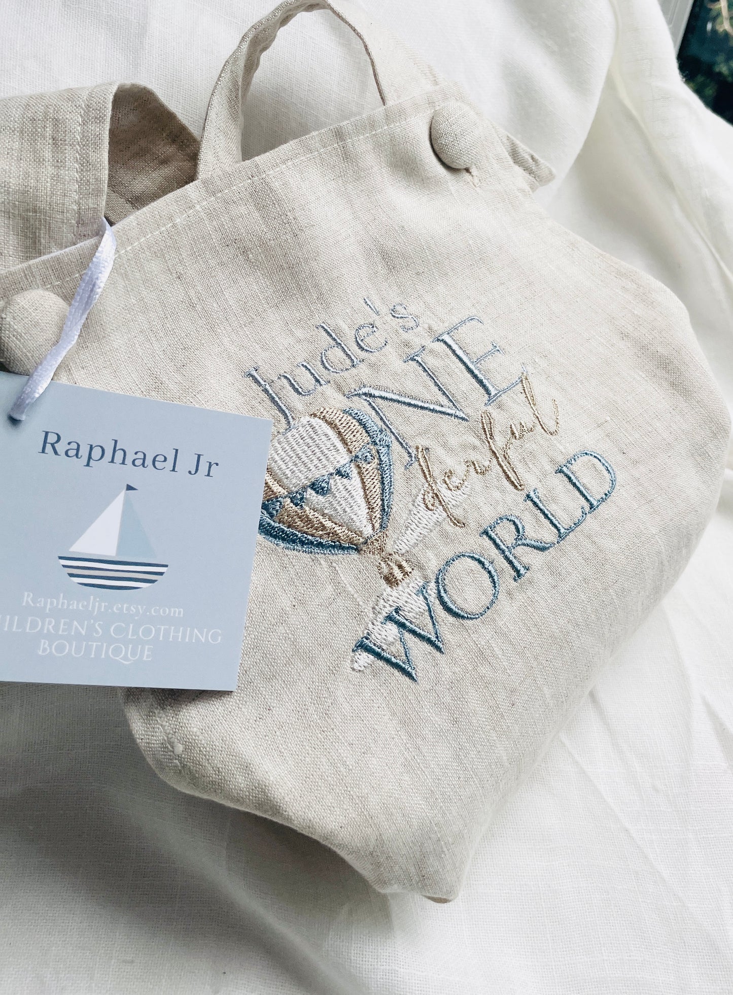 Boys Blue or white Birthday romper overalls Peter Rabbit