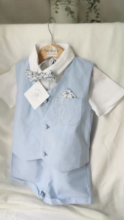 Baby and Toddler Boys Pale Blue vest